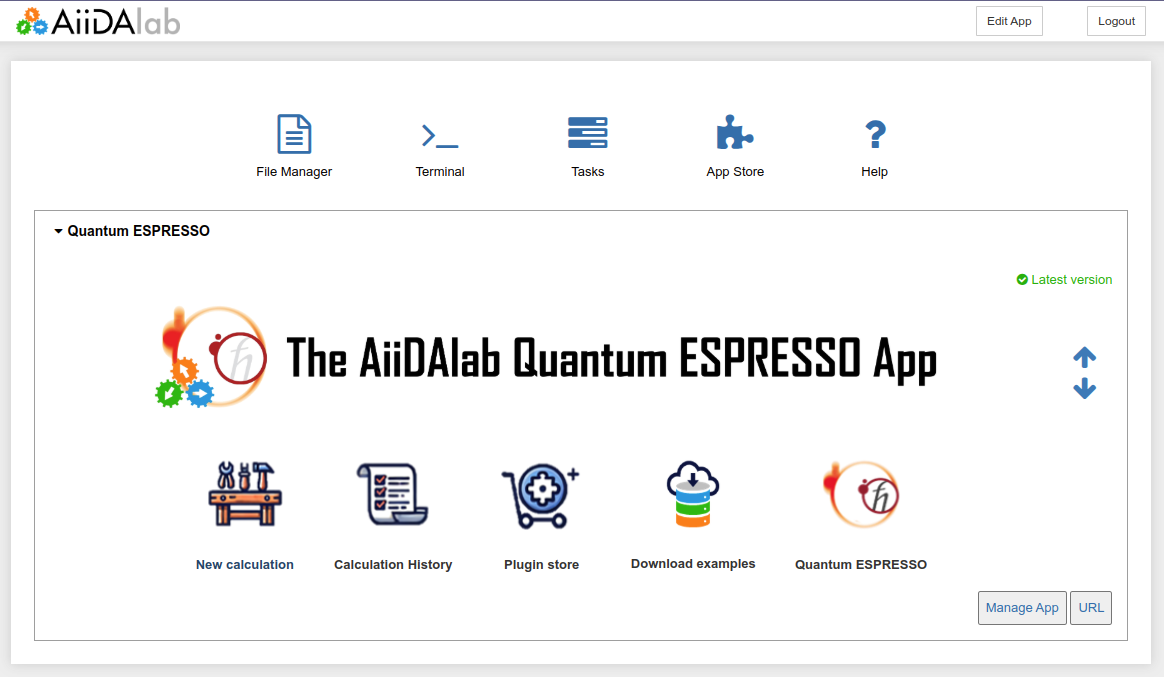Start page